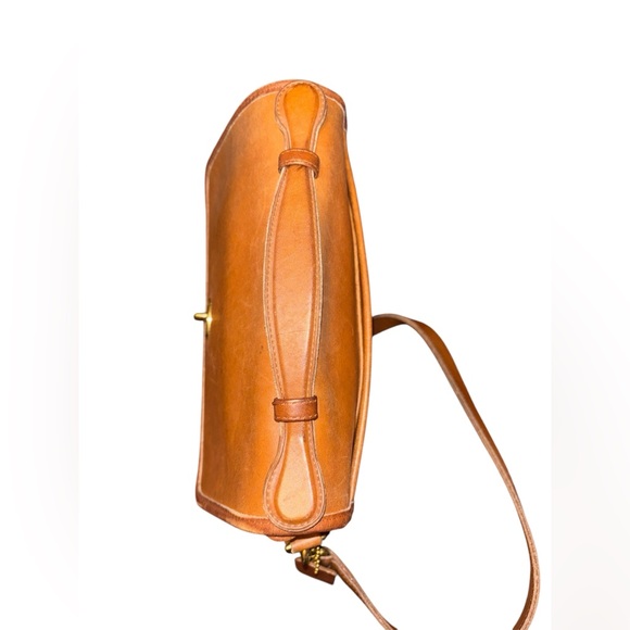 Vintage Coach British Tan Court Top Handle Bag 9870 - Picture 3 of 9